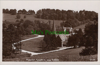 Gloucestershire Postcard - Flaxey Church and Abbey  DC1229