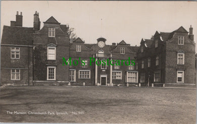 Suffolk Postcard - The Mansion, Christchurch Park, Ipswich  DC1239