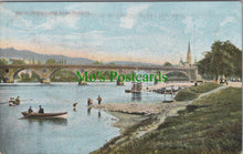 Load image into Gallery viewer, Scotland Postcard - Perth Bridge and Boat Station  DC1248
