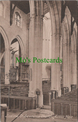 Shropshire Postcard - Ludlow, St Lawrence Church  SW11828