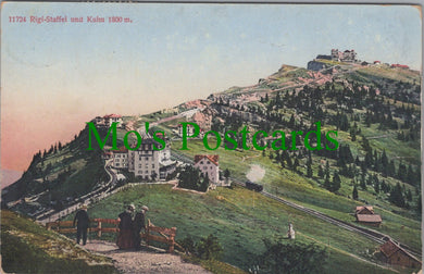 Switzerland Postcard - Rigi-Staffel Und Kulm 1800m SW11836