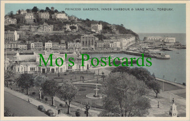 Devon Postcard - Princess Gardens, Torquay SW11849