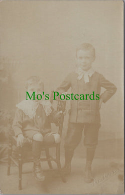Ancestors Postcard - Two Smartly Dressed Boys SW11852