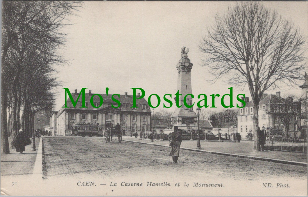 France Postcard - Caen, La Caserne Hamelin Et Le Monument  SW11881