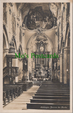 Germany Postcard - Bad Säckingen, Inneres Der Kirche  SW11886