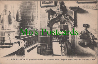 France Postcard - Perros-Guirec, Interieur De La Chapelle  SW11889