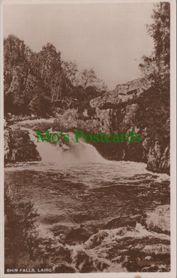 Scotland Postcard - Shin Falls, Lairg, Sutherland SW11890