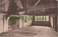 Load image into Gallery viewer, Shropshire Postcard - Stokesay Castle, Room in North Tower  SW11891
