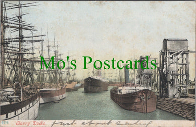 Wales Postcard - Barry Docks, Vale of Glamorgan  SW11917