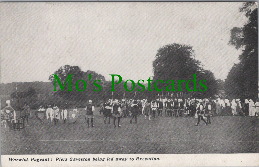 Warwickshire Postcard - Warwick Pageant, Piers Graveston SW11918