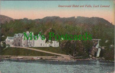 Scotland Postcard - Inversnaid Hotel and Falls, Loch Lomond  SW11936