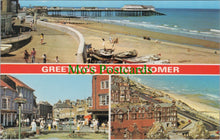 Load image into Gallery viewer, Norfolk Postcard - Greetings From Cromer   SW13417
