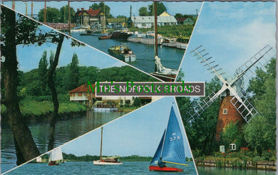 Norfolk Postcard - Views of The Norfolk Broads  SW13427