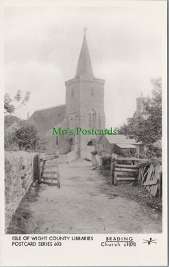 Isle of Wight Postcard - Brading Church c1870 -  SW13526