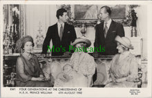 Load image into Gallery viewer, Royalty Postcard - Christening of Prince William  SW13521
