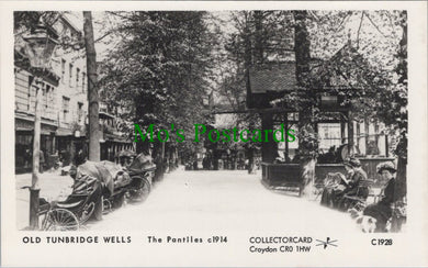 Kent Postcard - Old Tunbridge Wells, The Pantiles c1914 - SW13541