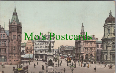 Yorkshire Postcard - Hull, Victoria Square  SW11998