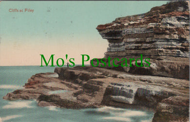 Yorkshire Postcard - Cliffs at Filey  SW12011