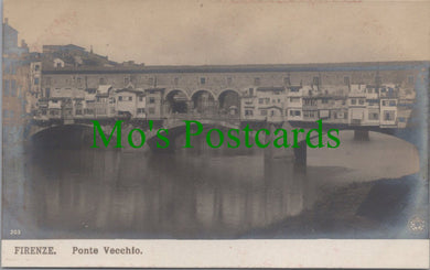 Italy Postcard - Florence, Firenze, Ponte Vecchio SW12025