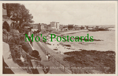 Jersey Postcard - St Helier, Walk From Gardens, La Collette SW12059