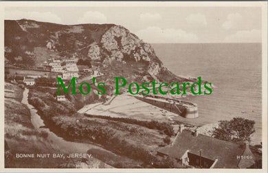 Jersey Postcard - Bonne Nuit Bay  SW12061