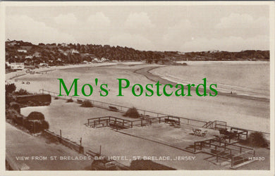 Jersey Postcard - View From St Brelade's Bay Hotel, St Brelade SW12065