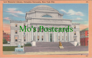 America Postcard - New York City, Low Memorial Library, Columbia University SW12081