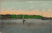 Load image into Gallery viewer, America Postcard - Portland, Maine, Fort Allen Park, From Harbor SW12094
