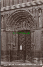Load image into Gallery viewer, Kent Postcard - Rochester Cathedral West Door  SW12695
