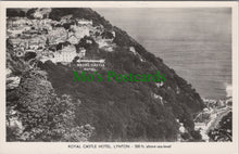 Load image into Gallery viewer, Devon Postcard - Royal Castle Hotel, Lynton  SW12701
