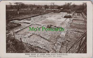 Hampshire Postcard - North Warnborough, Roman House at Lodge Farm SW11118