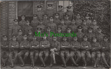 Load image into Gallery viewer, Military Postcard - Large Group of British Soldiers  SW11123
