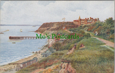 Isle of Wight Postcard - Totland Bay, Artist A.R.Quinton   SW11150