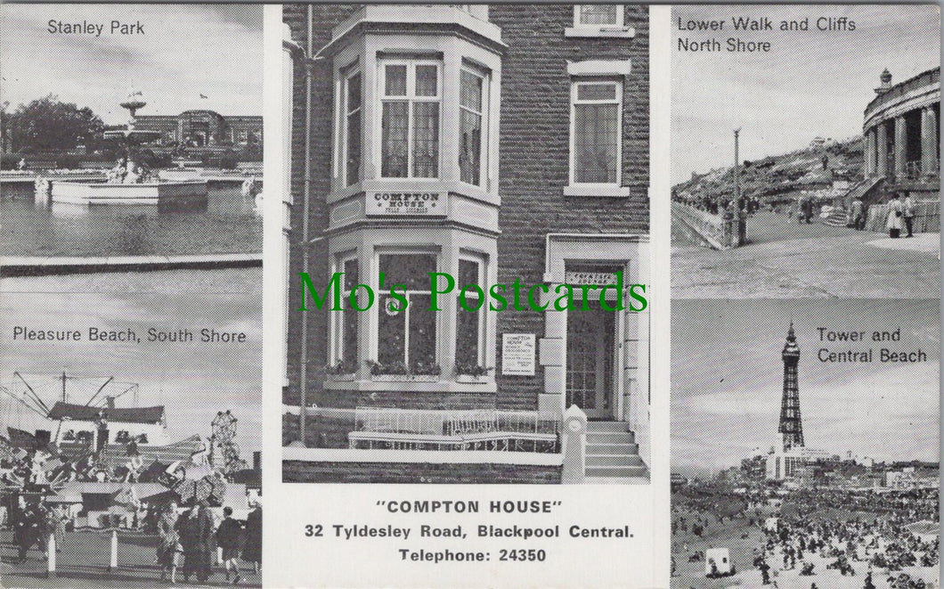 Lancashire Postcard - Blackpool, 