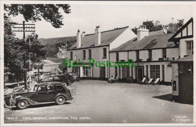 Devon Postcard - The Hotel, Two Bridges, Dartmoor SW11196