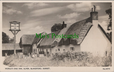 Dorset Postcard - World's End Inn, Almer, Blandford   SW11198
