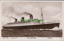 Load image into Gallery viewer, Shipping Postcard - R.M.S.&quot;Queen Mary, Ocean Liner  SW11207
