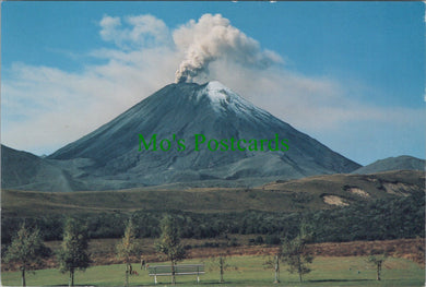 New Zealand Postcard - Mount Ngauruhoe, Active Volcano SW12820