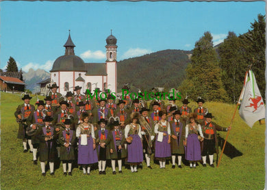 Austria Postcard - Burgermusik Seefeld in Tirol  SW12824