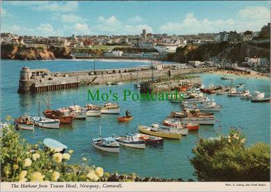 Cornwall Postcard - Newquay Harbour From Towan Head  SW12833