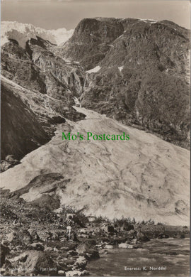 Norway Postcard - Fjaerland, Supphellebreen Glacier SW12884