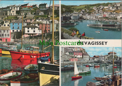 Cornwall Postcard - Views of Mevagissey SW12885