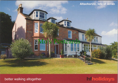 Advertising Postcard - HF Holidays, Altachorvie, Isle of Arran  SW12894