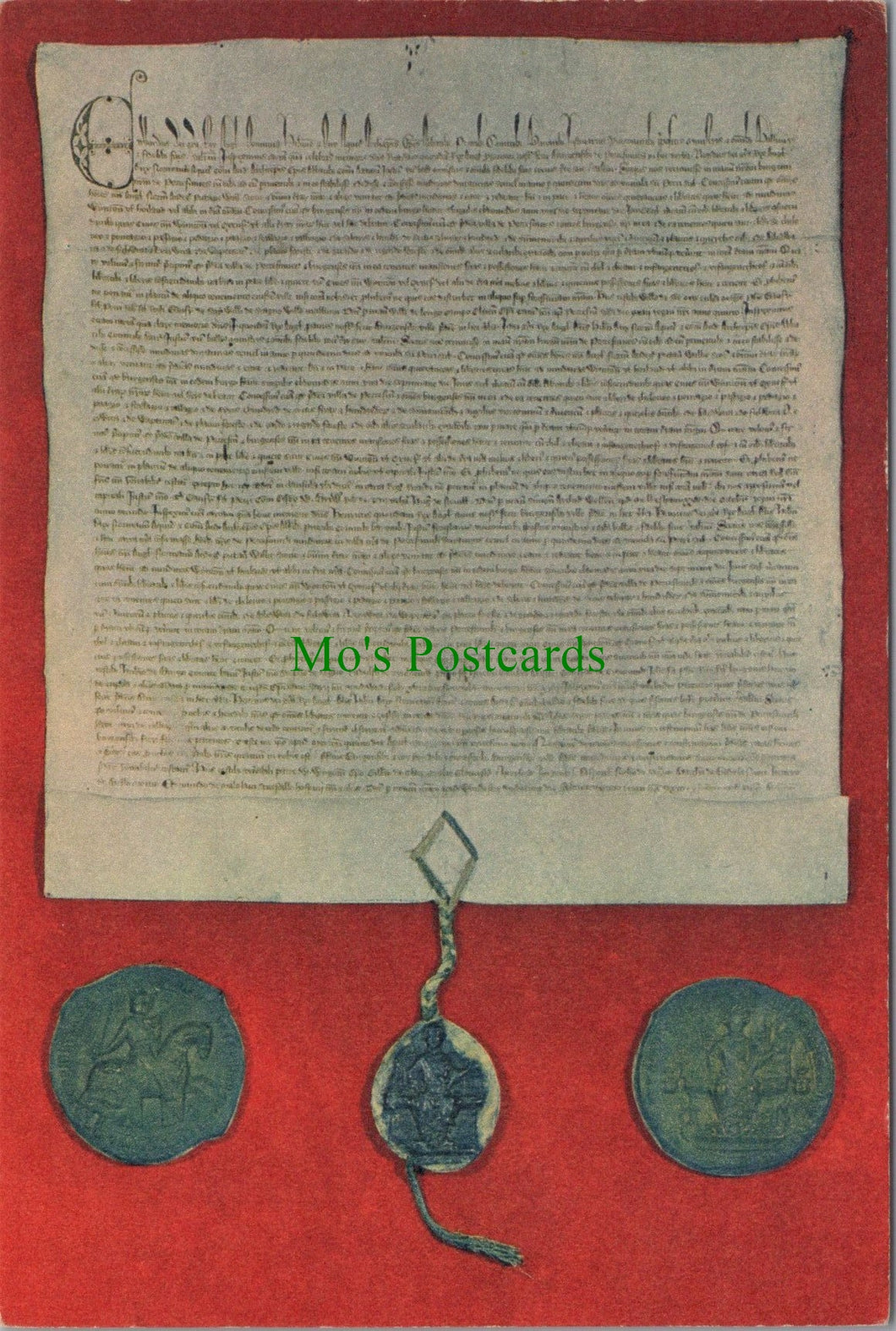 Royalty Postcard - The Charter of Edward I to Portsmouth  SW11341