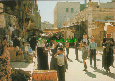 Middle East Postcard - Jerusalem, At Mea Shearim Quarter SW11354