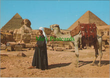 Load image into Gallery viewer, Egypt Postcard - Giza, The Sphinx and The Pyramids    SW11370
