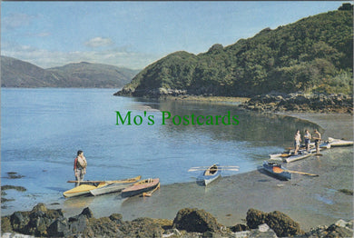 Wales Postcard - The Mawddach Estuary at Arthog, Merionethshire  SW11406