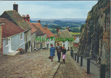 Dorset Postcard - Gold Hill, Shaftesbury  SW11423