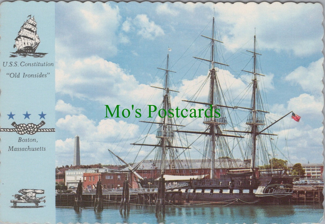 America Postcard - U.S.S.Constitution, Boston, Massachusetts SW11431