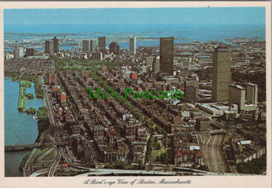 America Postcard - Aerial View of Boston, Massachusetts  SW11434